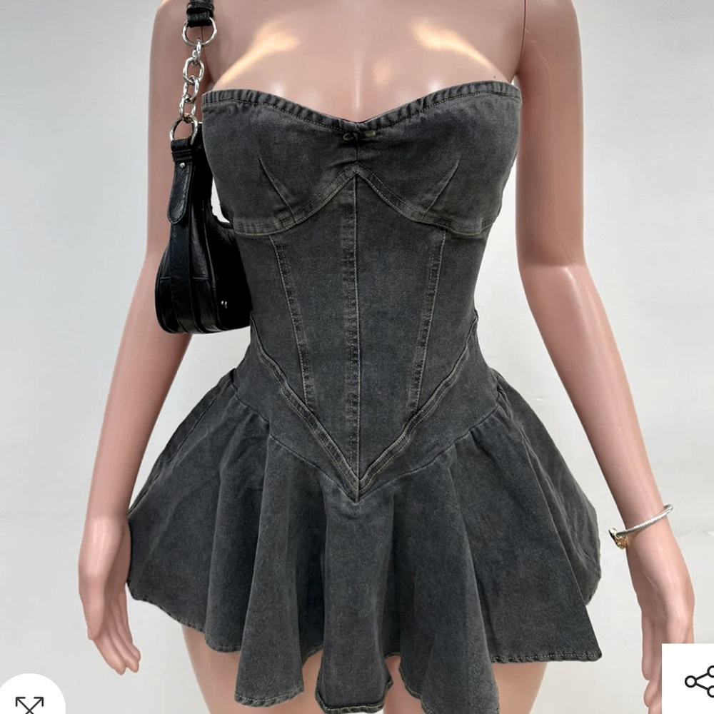 Denim Mini Dress